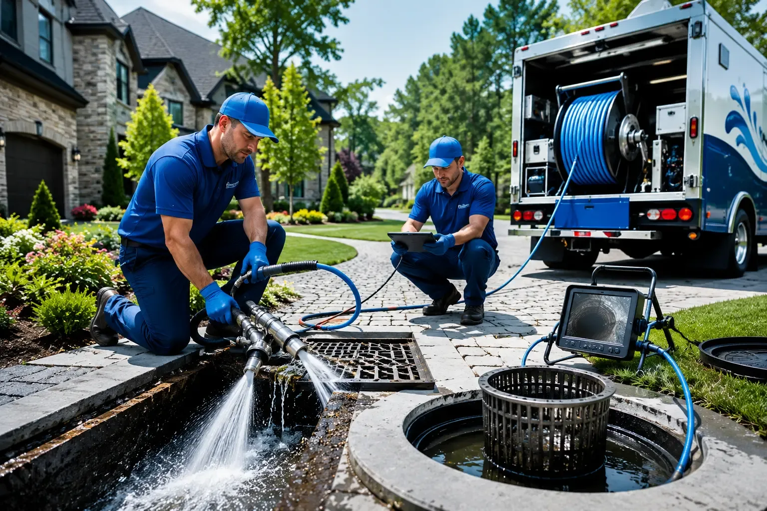 Local outdoor drain cleaning professionals in Lyndhurst, VA